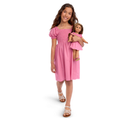 American Girl® x Hill House Home Tiny Athena Nap Dress for Girls (Addy™ Print) U5