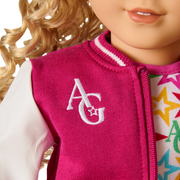 Truly Me™ 18-inch Doll #115 with curly blonde hair M8