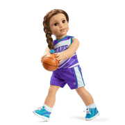 Star Player Basketball Outfit for 18-inch Dolls F5