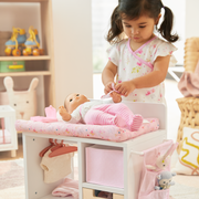 Dots & Blooms Changing Table with Storage H7