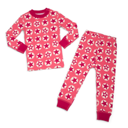 American Girl® x Hanna Andersson Berry Bright Stars Pajamas for Little Girls & Girls B9