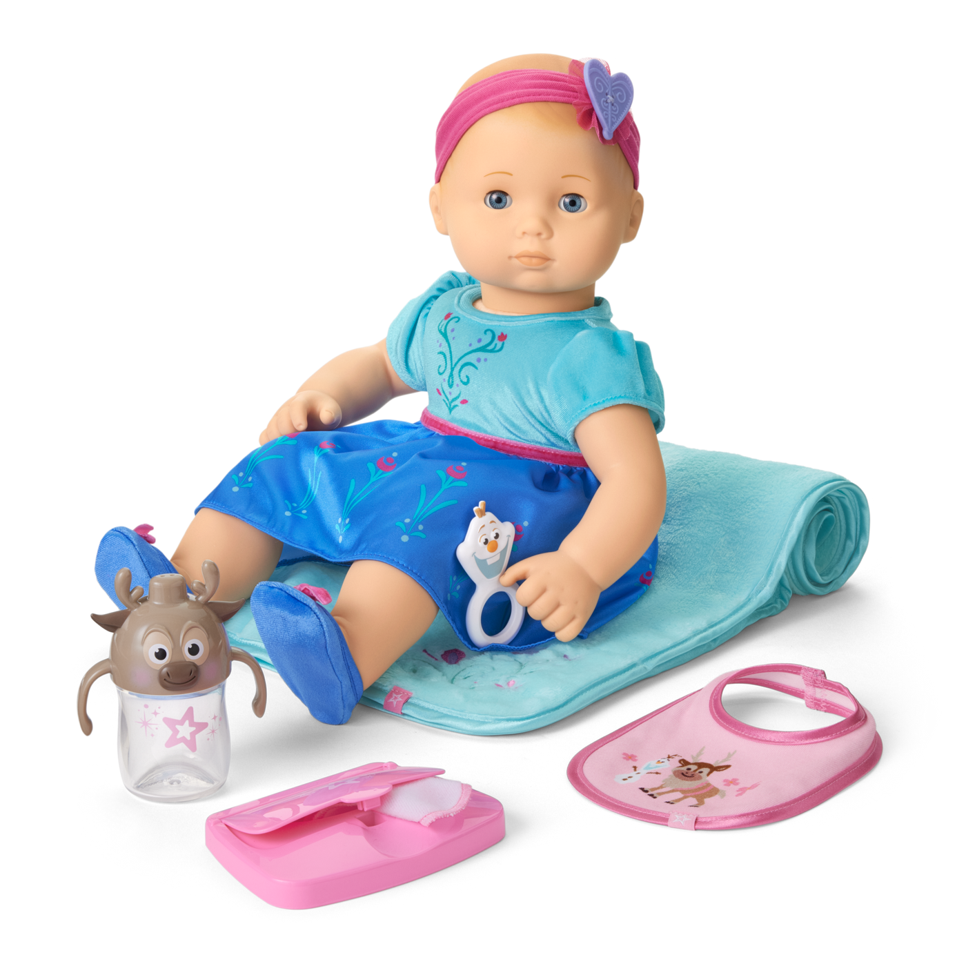 Disney Frozen Anna Cuddle & Care Set with Bitty Baby® Doll by American Girl® F7