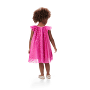 Pink Party-Ready Dress for Little Girls (Bitty Baby®) X6