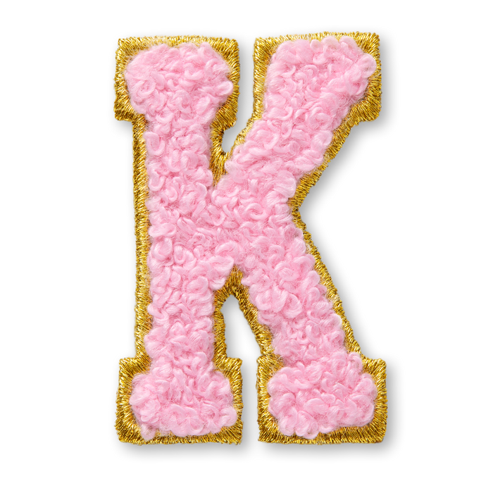 AG™ Letter K Stick-On Patch D9