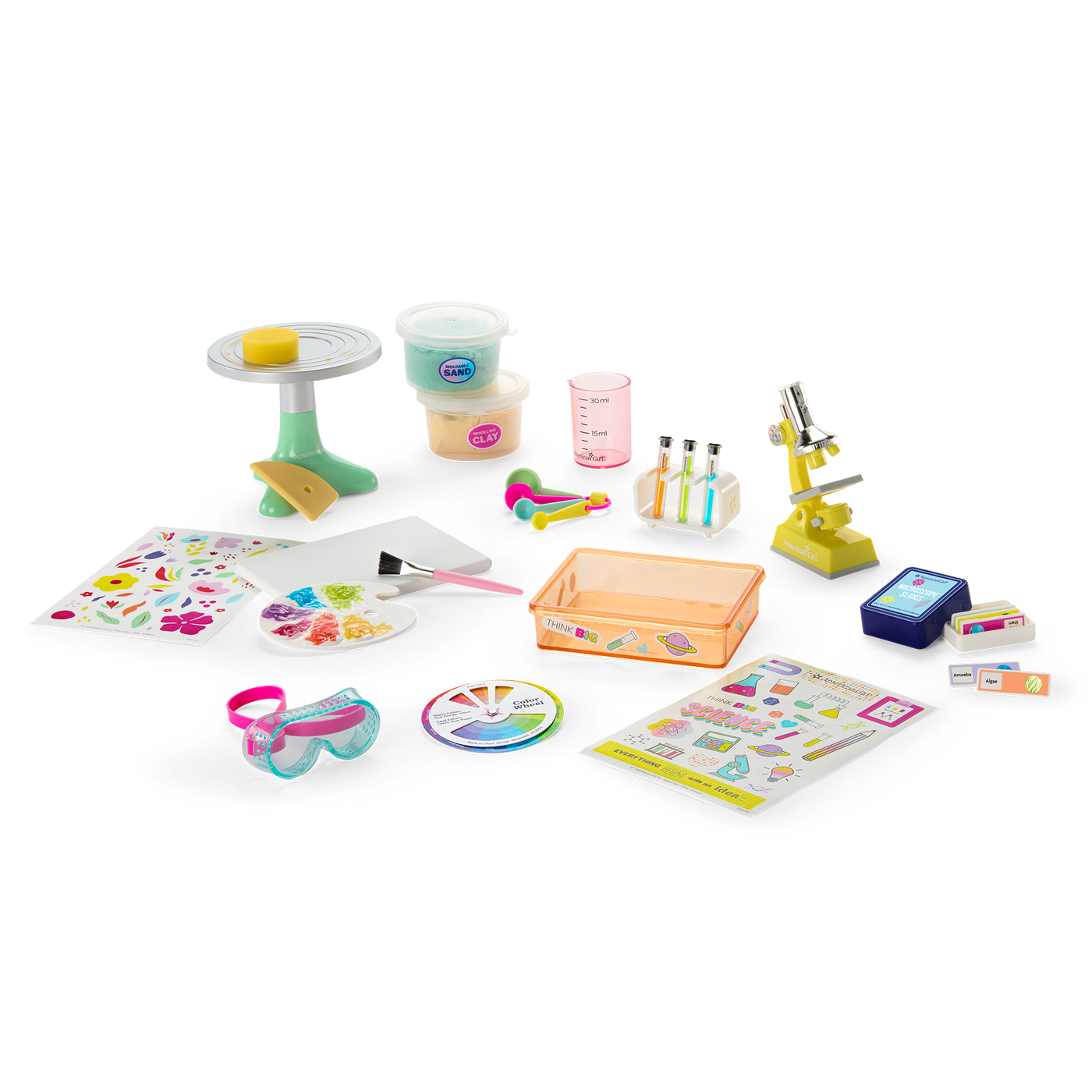 Love to Explore Art & Science Set for 18-inch Dolls Z4