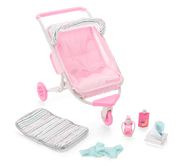 Little Bitty Baby™ Double Stroller Set for 7.75-inch Dolls H6