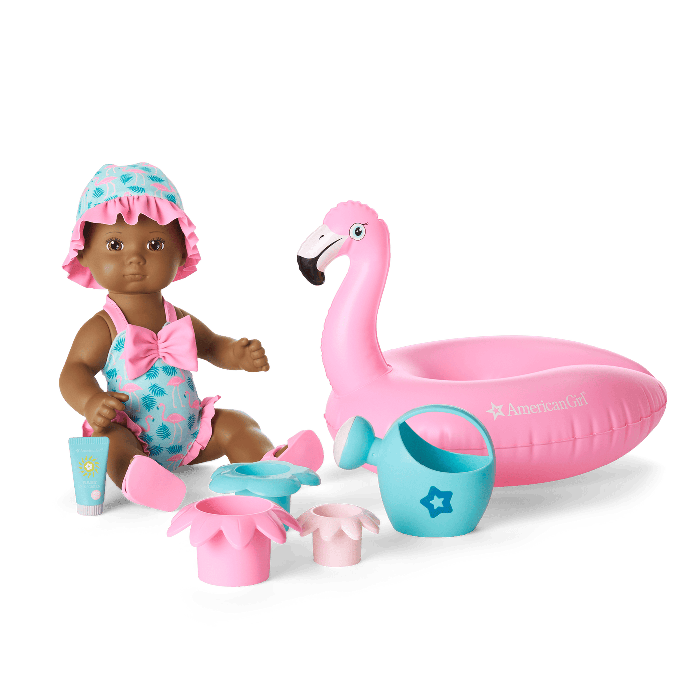 Flamingo Fun Play Set (Bitty Baby® Splash™) U9