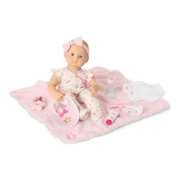 Bitty Baby® Doll #3 with blonde hair Care & Play Set N7