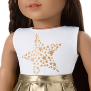 November Topaz Pizzazz Outfit for 18-inch Dolls Q8