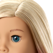 Truly Me™ 18-inch Doll #100 with straight layered blonde hair R7