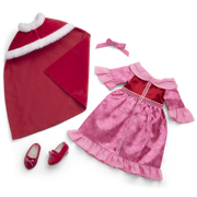 Disney Princess Belle Winter Dress & Cape Outfit for 18-inch Dolls by American Girl® O6