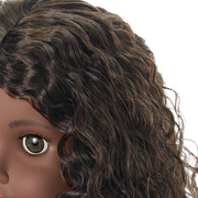 Truly Me™ 18-inch Doll #127 with curly dark-brown hair R7