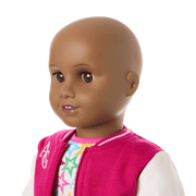 Truly Me™ 18-inch Doll #114 without hair J0