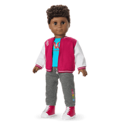 Truly Me™ 18-inch Doll #113 with curly dark-brown hair S9