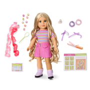 Long Hair Looks™ by Truly Me™ 18-inch Doll #133 & hair accessories E6