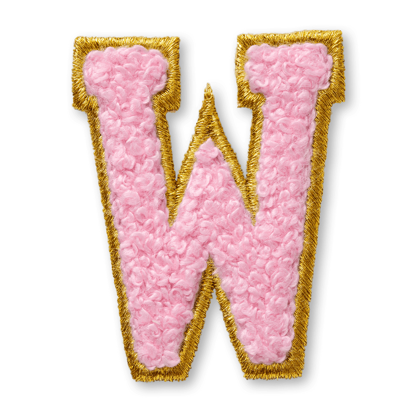 AG™ Letter W Stick-On Patch U3