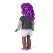 Truly Me™ 18-inch Doll #91 with curly purple hair B7