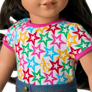 Truly Me™ 18-inch Doll #108 with curly black-brown hair X5