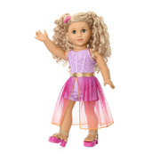 Glam Sparkly Concert Outfit for 18-inch Dolls D0