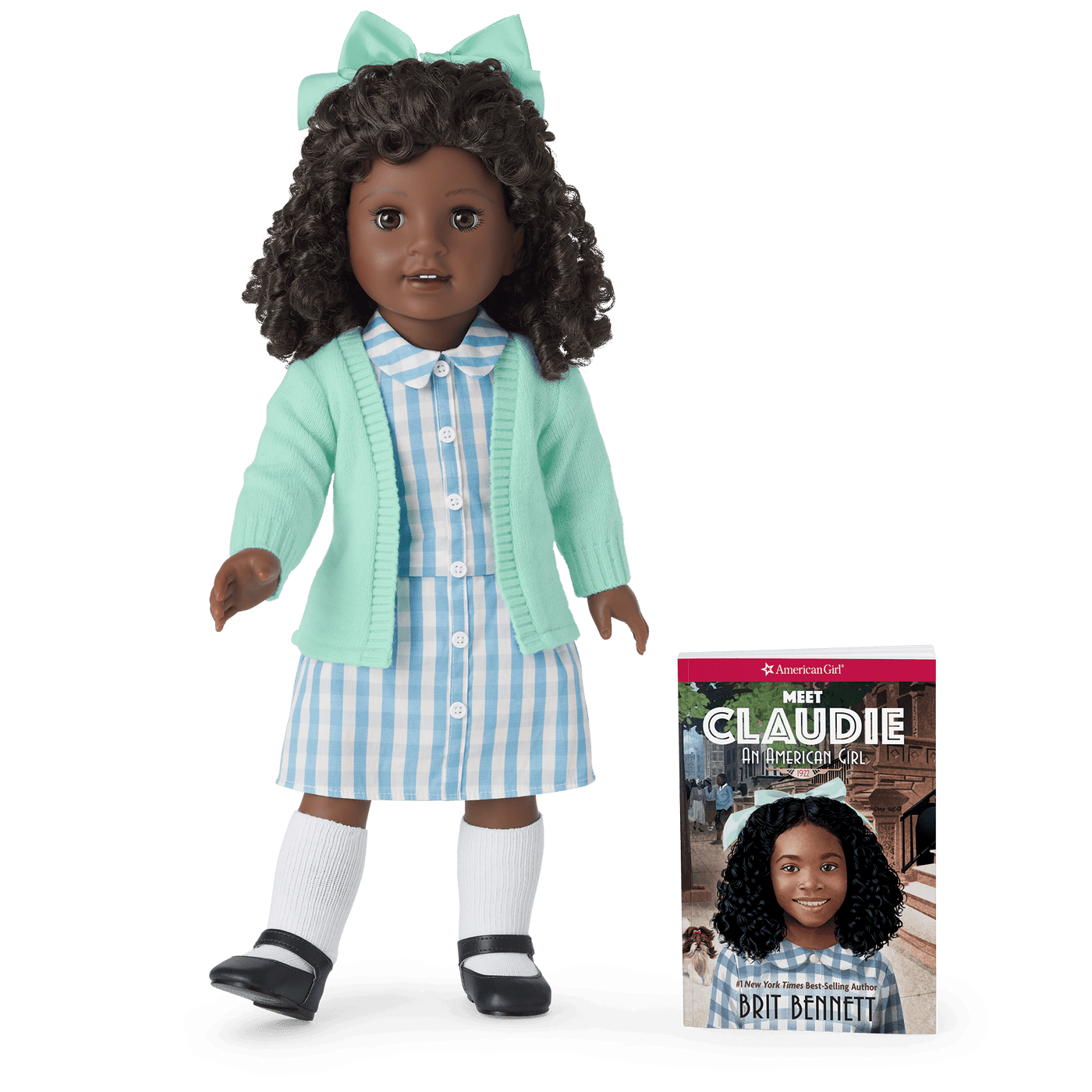 Claudie™ 18-inch Doll & Book (Historical Characters) W8