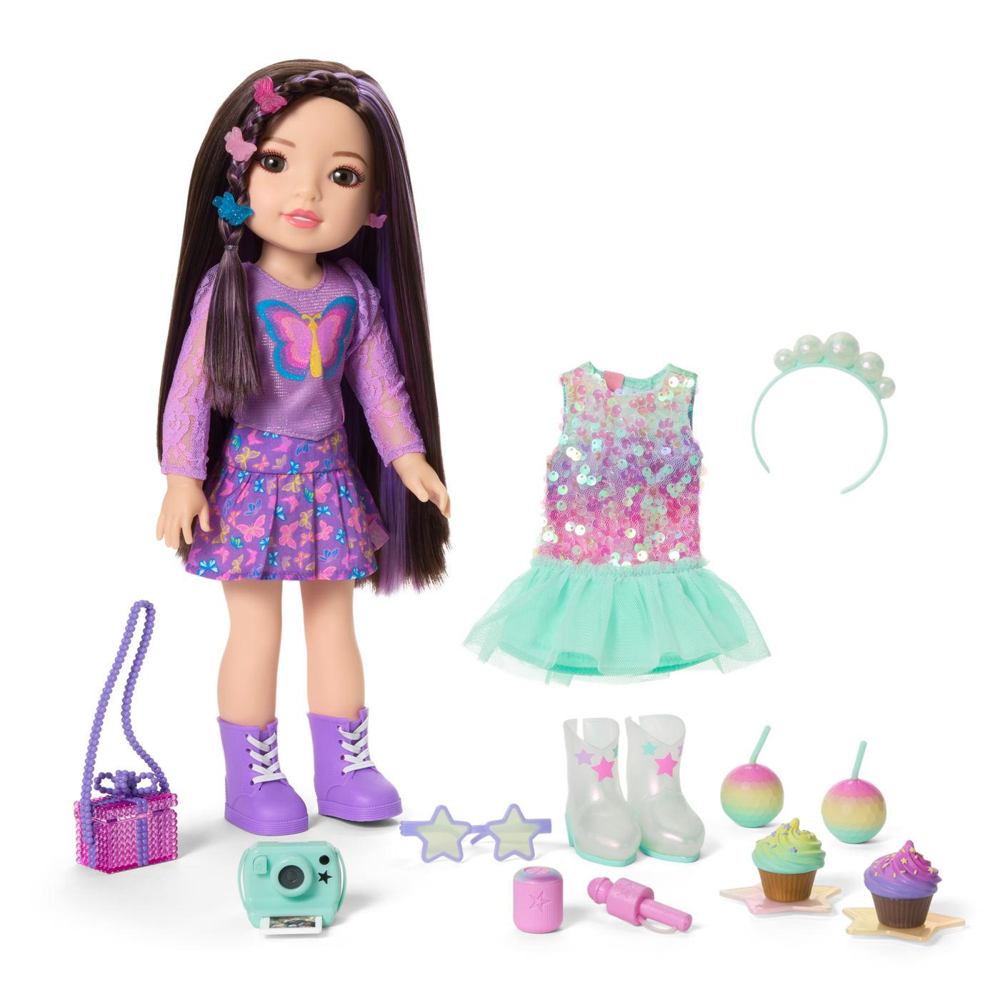 Francie’s™ Sparkle & Celebrate Set (AG Sisters™) V7