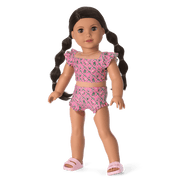 Raquel's™ Beach Outfit for 18-inch Dolls (Girl of the Year™ 2026) Y1