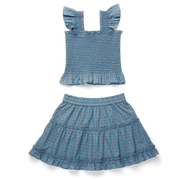 American Girl® x Hill House Home Tiny Paz Nap Set for Girls (Kirsten™ Print) B3