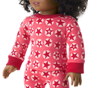 American Girl® x Hanna Andersson Berry Bright Stars Pajamas for 18-inch Dolls H8
