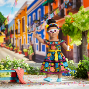 Día de Muertos Celebration Outfit for 18-inch Dolls I9