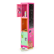 Colorful Cubbies Locker Set for 18-inch Dolls J6