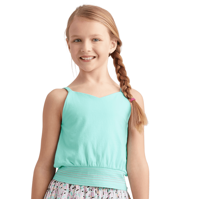 Minty Sweet Tank Top for Girls C2