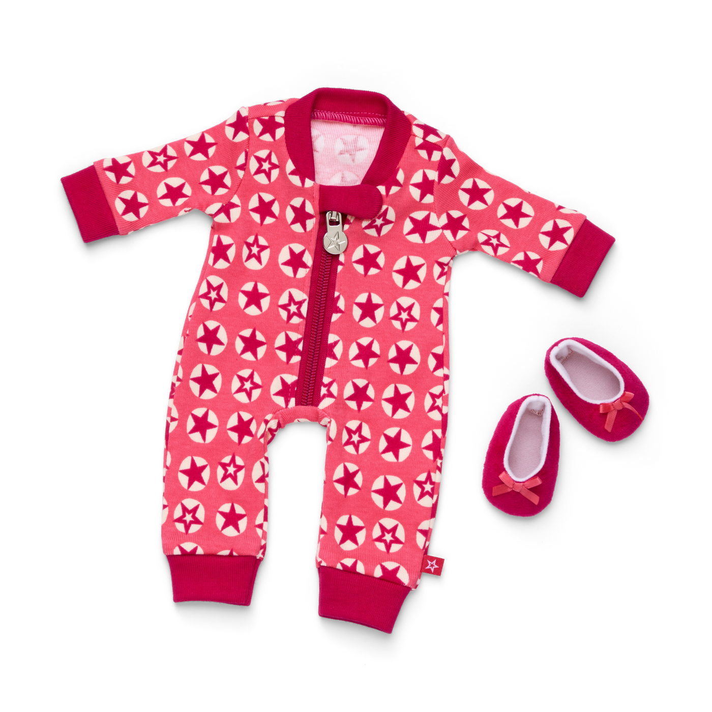 American Girl® x Hanna Andersson Berry Bright Stars Pajamas for Bitty Baby® Dolls N7