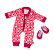 American Girl® x Hanna Andersson Berry Bright Stars Pajamas for Bitty Baby® Dolls N7