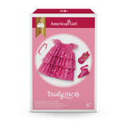 Pink Party-Ready Dress for 18-inch Dolls M0