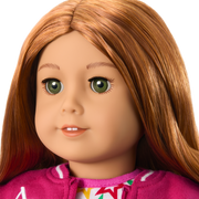 Truly Me™ 18-inch Doll #103 with wavy red hair Z7