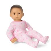 Bitty Baby® Doll #4 with black hair in Pastel Pink H0