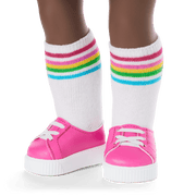 Truly Me™ 18-inch Doll #127 with curly dark-brown hair R7