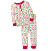 Hearts & Pines Holiday PJs for Little Girls L3