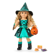 Witchy Webs Costume for 18-inch Dolls G9