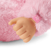 Playful Pink Bunny One-Piece Outfit for Bitty Baby® Dolls E2