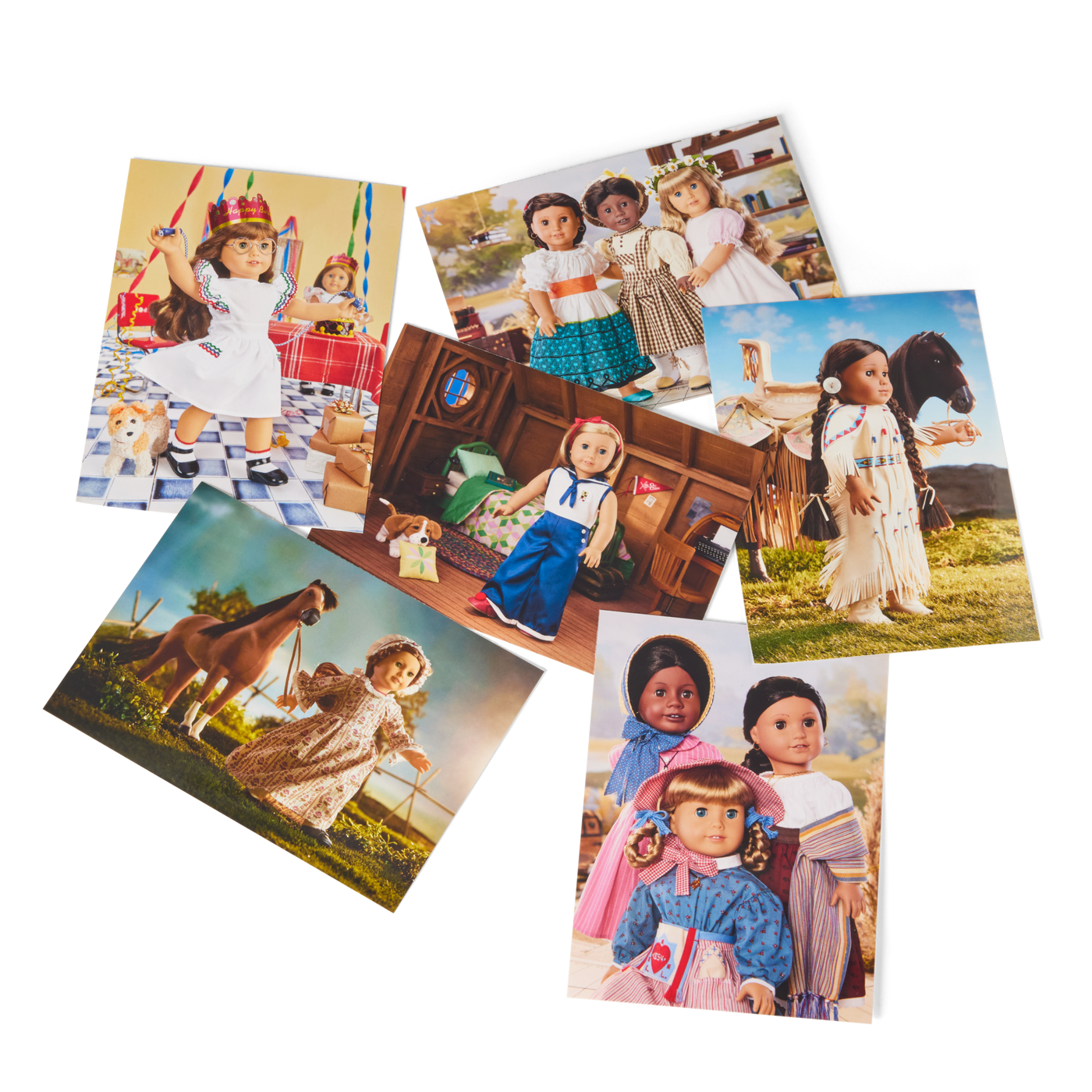 American Girl® 30-Postcard Pack X7
