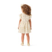 American Girl® x Janie and Jack Sparkly Cream Celebration Dress for Little Girls & Girls B8
