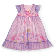 Royal Ruffles Nightie & Robe for Little Girls M6