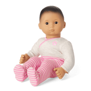 Bitty Baby® Doll #4 with black hair in Pretty Pink N1