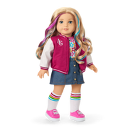 Truly Me™ 18-inch Doll #110 with wavy blonde hair S5