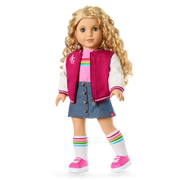 Truly Me™ 18-inch Doll #115 with curly blonde hair M8