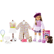 ’90s Twins Isabel’s™ Tennis Gift Set (Historical Characters) B0