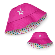 AG™ Star Bucket Hat Set for Girls & Dolls P0