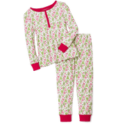 Hearts & Pines Holiday PJs for Girls W3