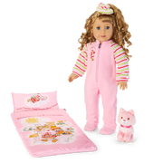 Courtney's™ Strawberry Shortcake™ Sleeping Bag Set for 18-inch Dolls (Historical Characters) R8